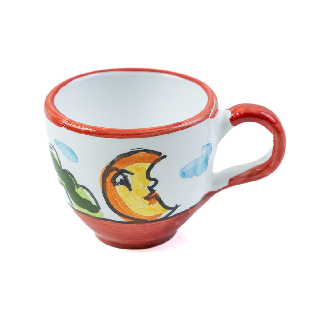 Coffee cup for ristretto rosso Milano