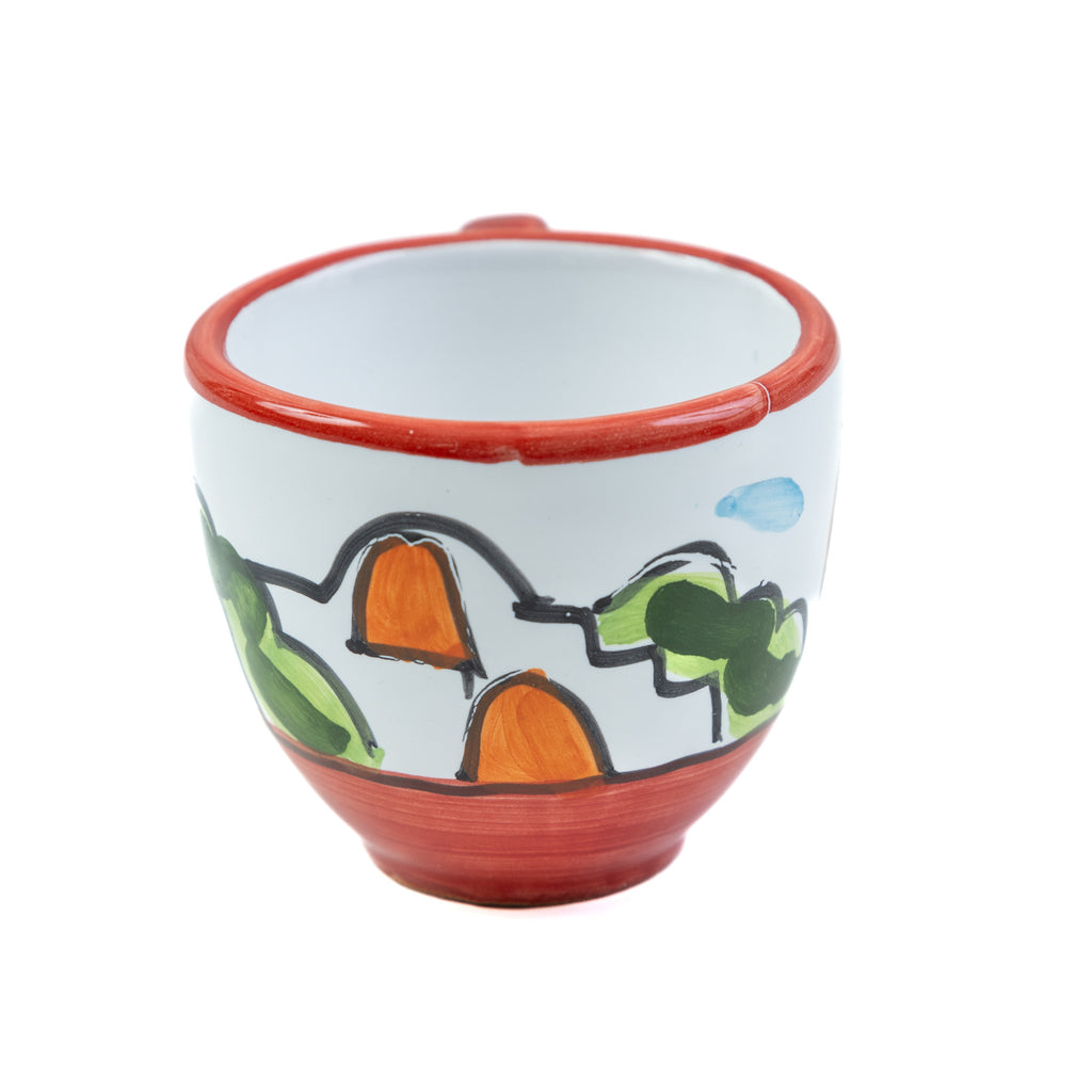 Coffee cup for ristretto rosso Milano