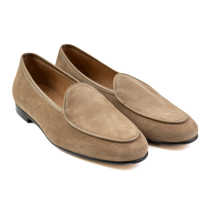 Shoes Belgian Loafer - Color  sabbia dello Ionio - Iconic Giulio  - Made in Italy