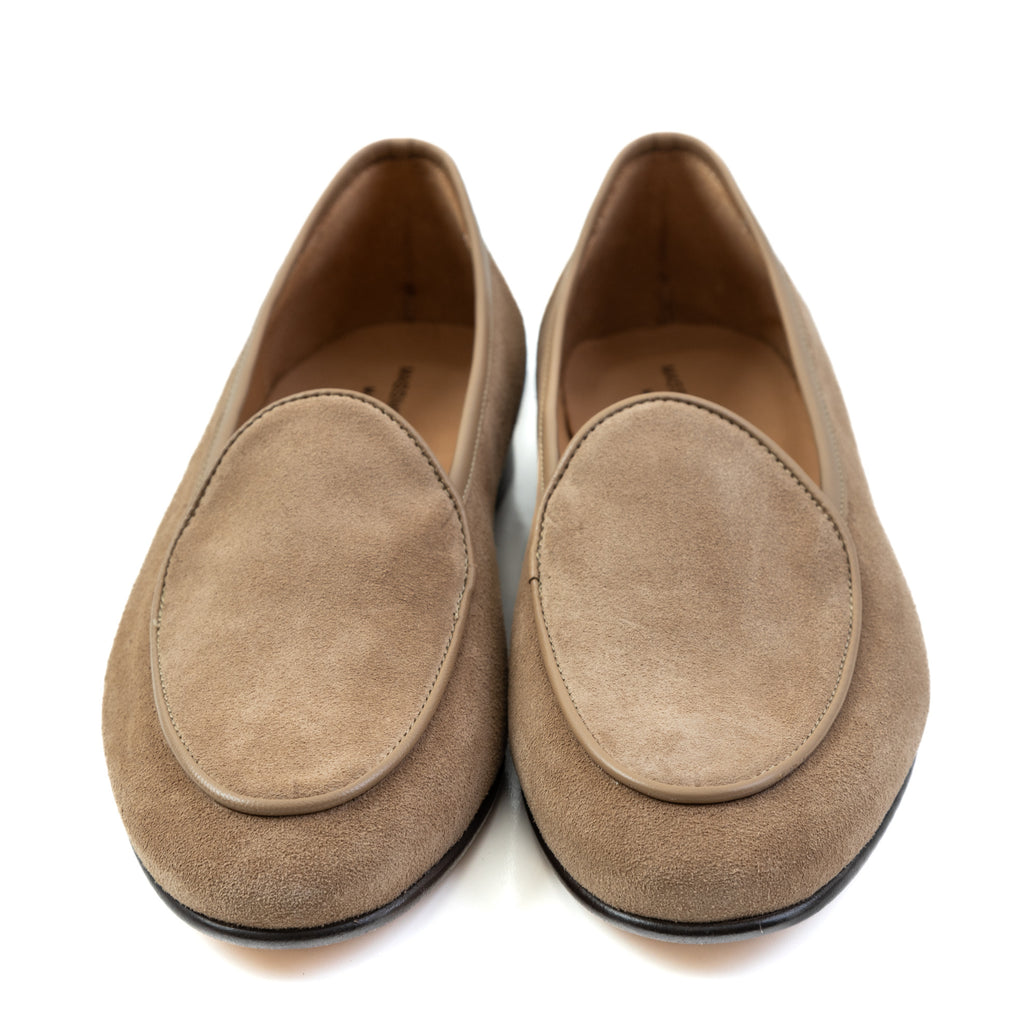 Shoes Belgian Loafer - Color  sabbia dello Ionio - Iconic Giulio  - Made in Italy
