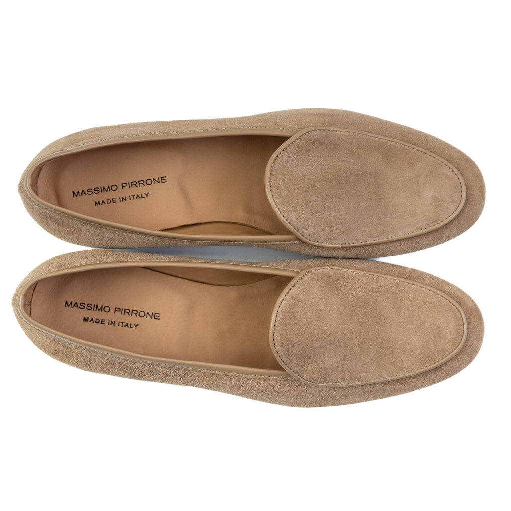 Shoes Belgian Loafer - Color  sabbia dello Ionio - Iconic Giulio  - Made in Italy