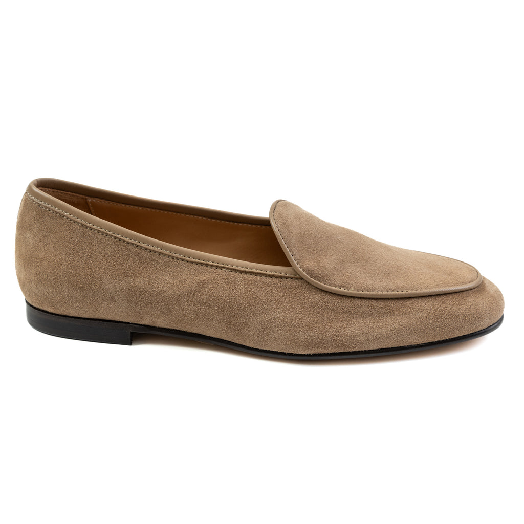 Shoes Belgian Loafer - Color  sabbia dello Ionio - Iconic Giulio  - Made in Italy