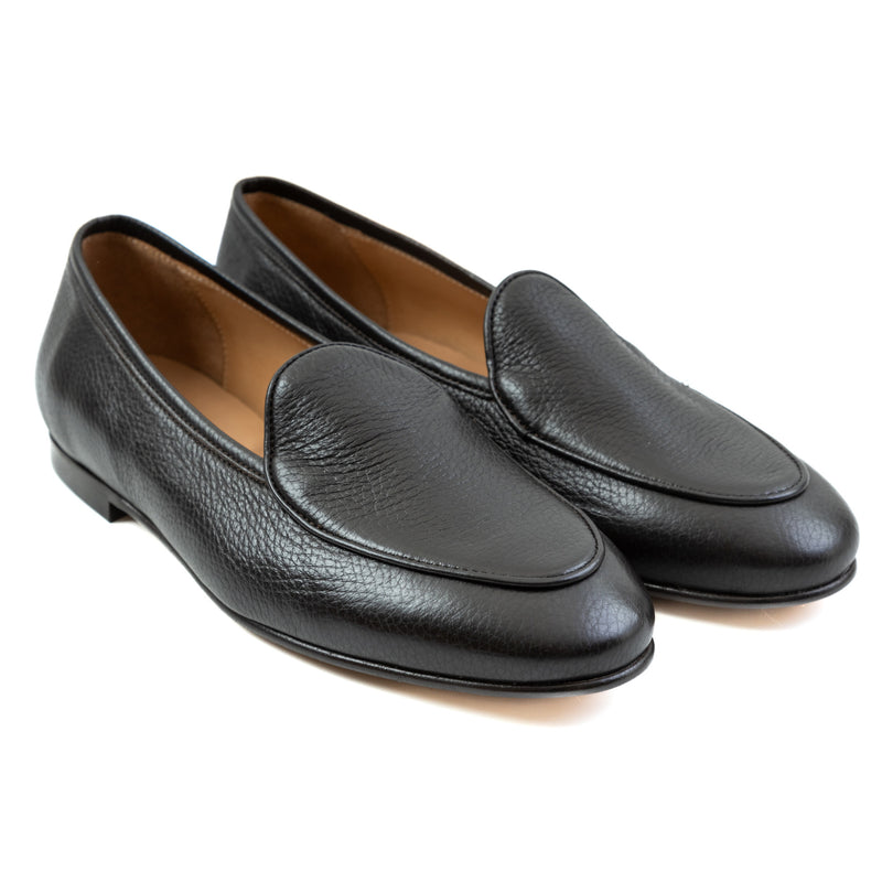 Shoes Belgian  Loafer - cervo moro  Iconic Giulio  - Made in Italy