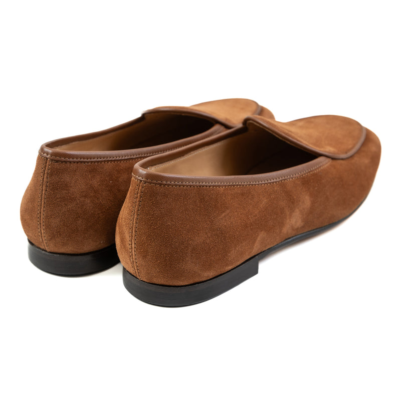 Shoes Belgian Loafer - Color tabacco  - Iconic Giulio  - Made in Italy