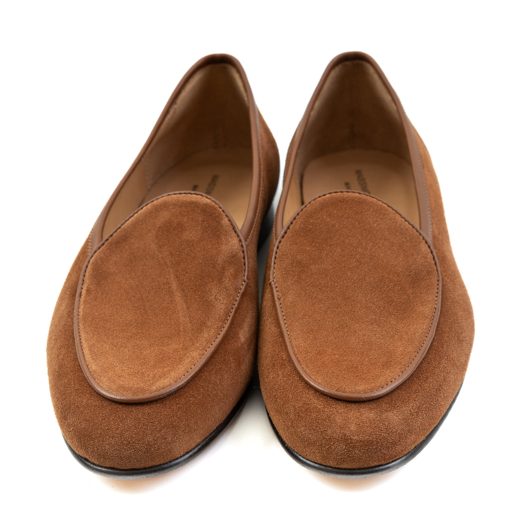 Shoes Belgian Loafer - Color tabacco  - Iconic Giulio  - Made in Italy