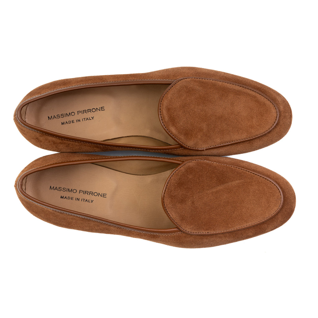 Shoes Belgian Loafer - Color tabacco  - Iconic Giulio  - Made in Italy