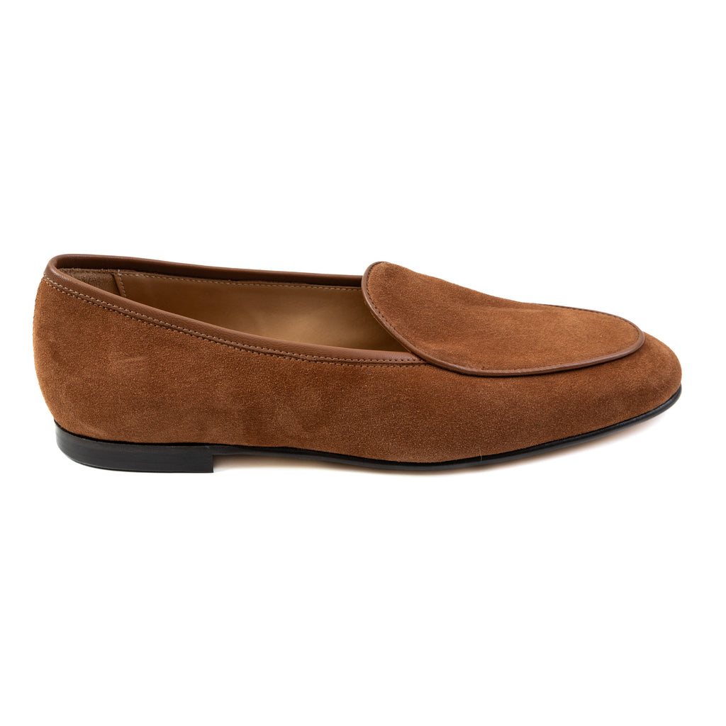 Shoes Belgian Loafer - Color tabacco  - Iconic Giulio  - Made in Italy