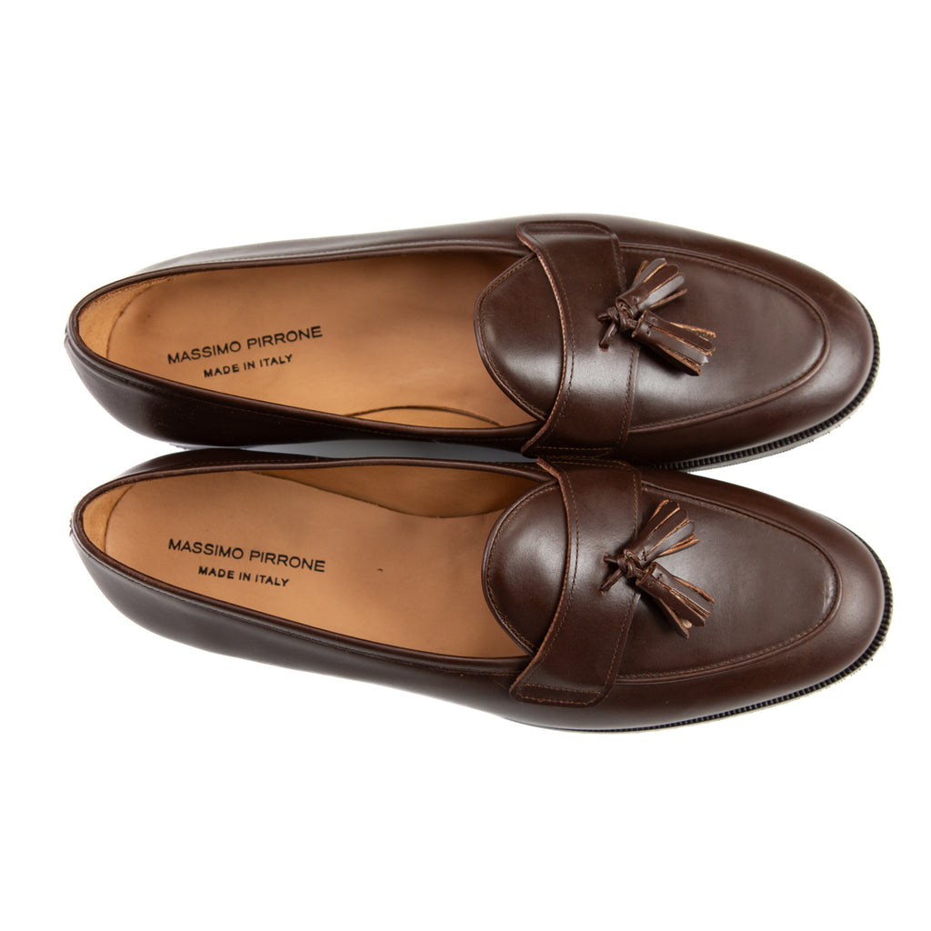 Shoes Penny Loafer - Calf leather - Color moro  - Iconic Giulio  - Made in Italy