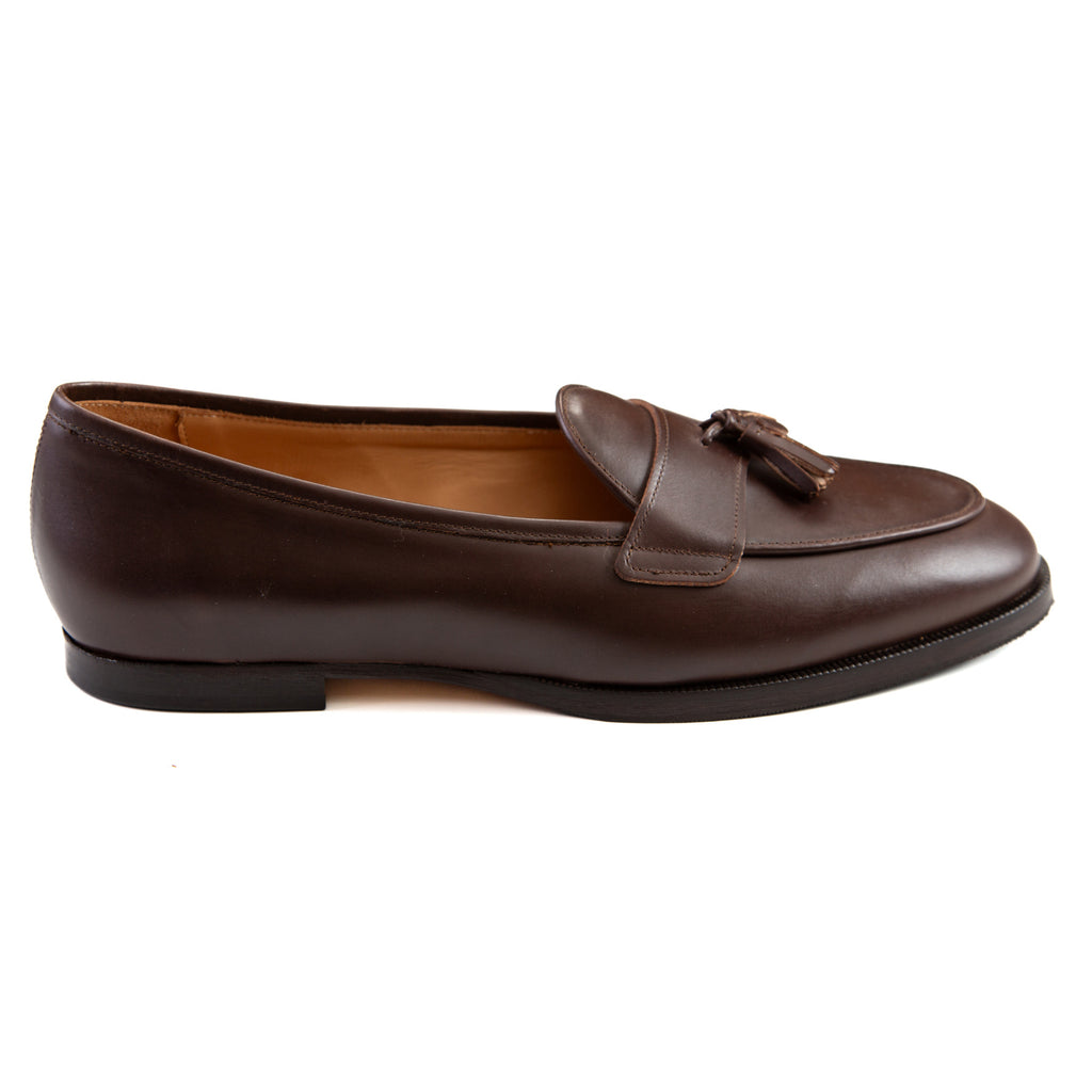 Shoes Penny Loafer - Calf leather - Color moro  - Iconic Giulio  - Made in Italy