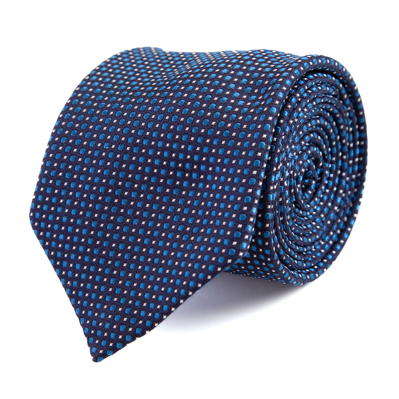 3 FOLD TIE  LINED  -  PURE SILK