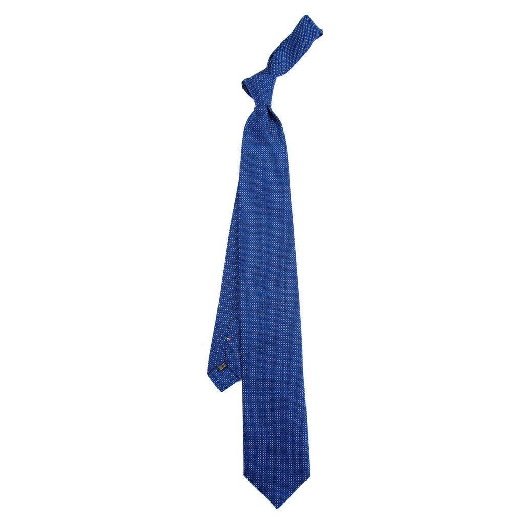 3 FOLD TIE  LINED  -  PURE SILK