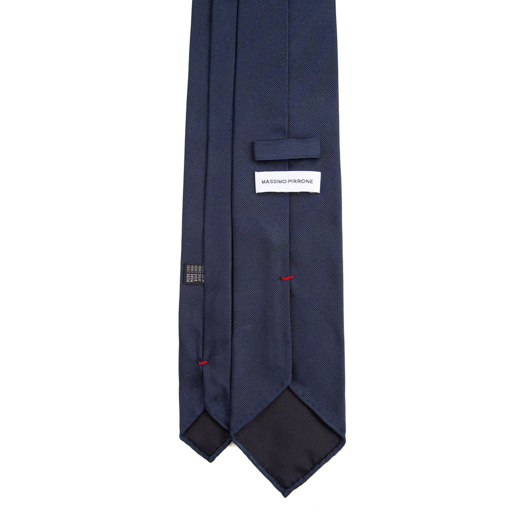 3 FOLD TIE UNLINED  - VESPA  PX ROSSO CORSA  -  PURE SILK