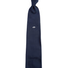 3 FOLD TIE UNLINED  - 500 BIANCA  -  PURE SILK
