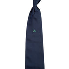 3 FOLD TIE UNLINED  - 500 VERDE  -  PURE SILK