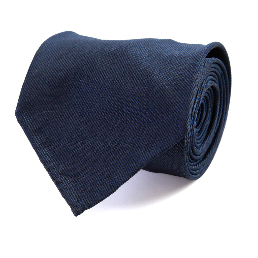 3 FOLD TIE UNLINED  - 500 VERDE  -  PURE SILK
