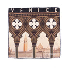 Silk Pocket Square Venezia hand stiched edges