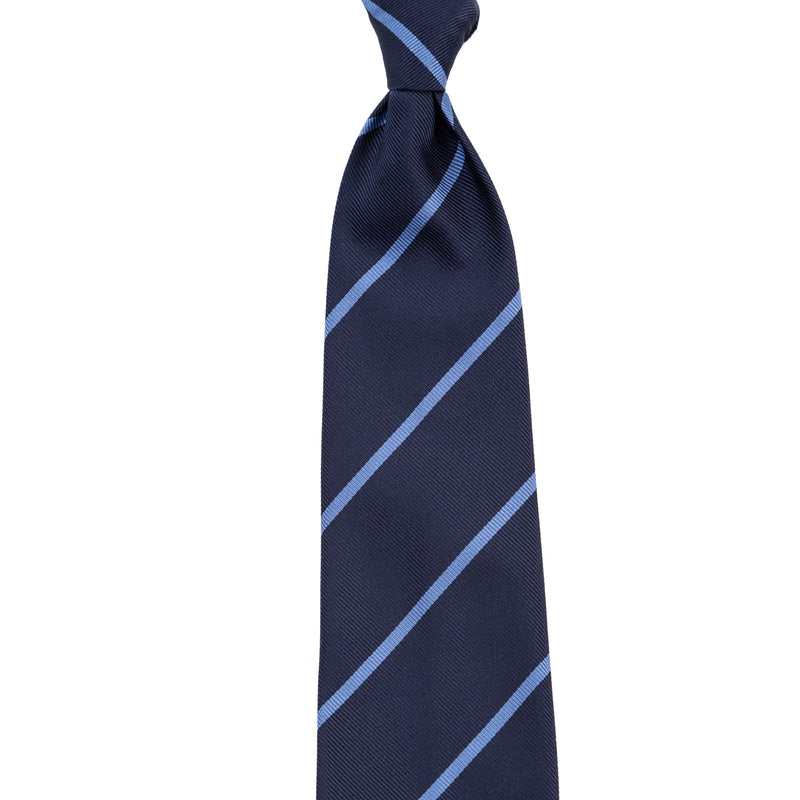 3 FOLD TIE UNLINED   - PURE SILK -  HANDMADE IN ITALY