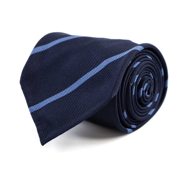 3 FOLD TIE UNLINED   - PURE SILK -  HANDMADE IN ITALY