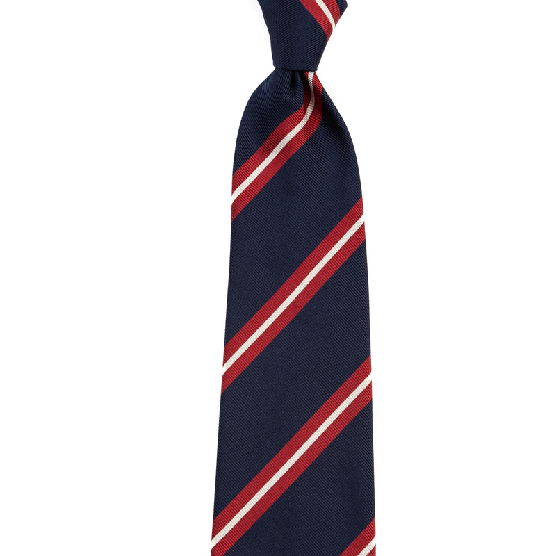 3 FOLD TIE UNLINED  - PURE SILK -  HANDMADE IN ITALY