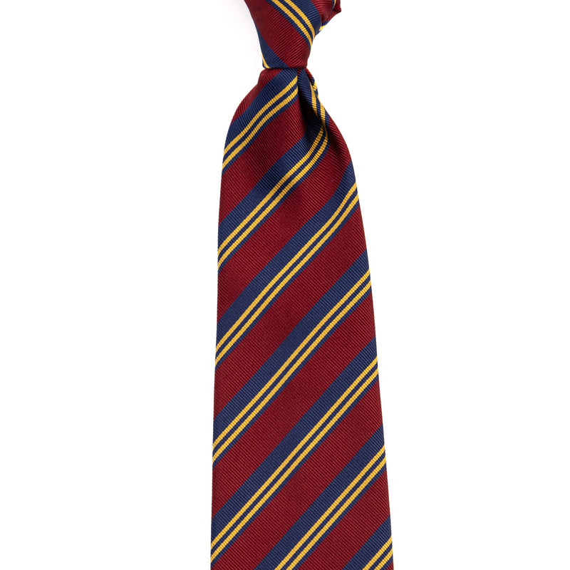 3 FOLD TIE UNLINED  - PURE SILK -  HANDMADE IN ITALY