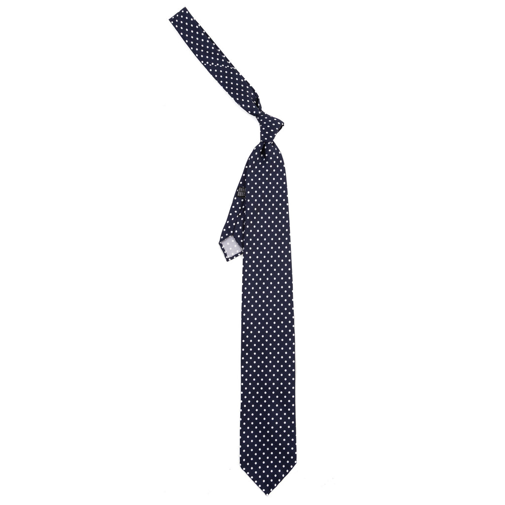 3 FOLD TIE UNLINED  - PURE SILK -  HANDMADE IN ITALY