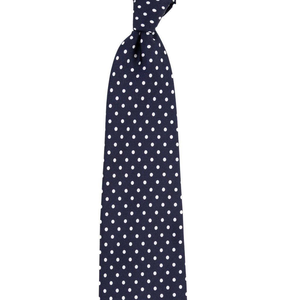 3 FOLD TIE UNLINED  - PURE SILK -  HANDMADE IN ITALY