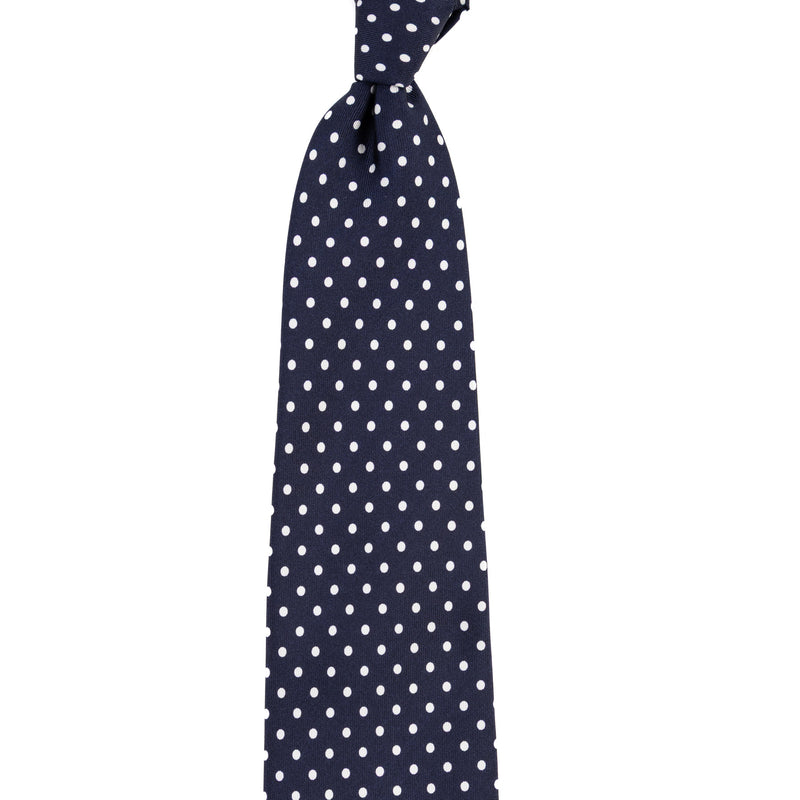 3 FOLD TIE UNLINED  - PURE SILK -  HANDMADE IN ITALY