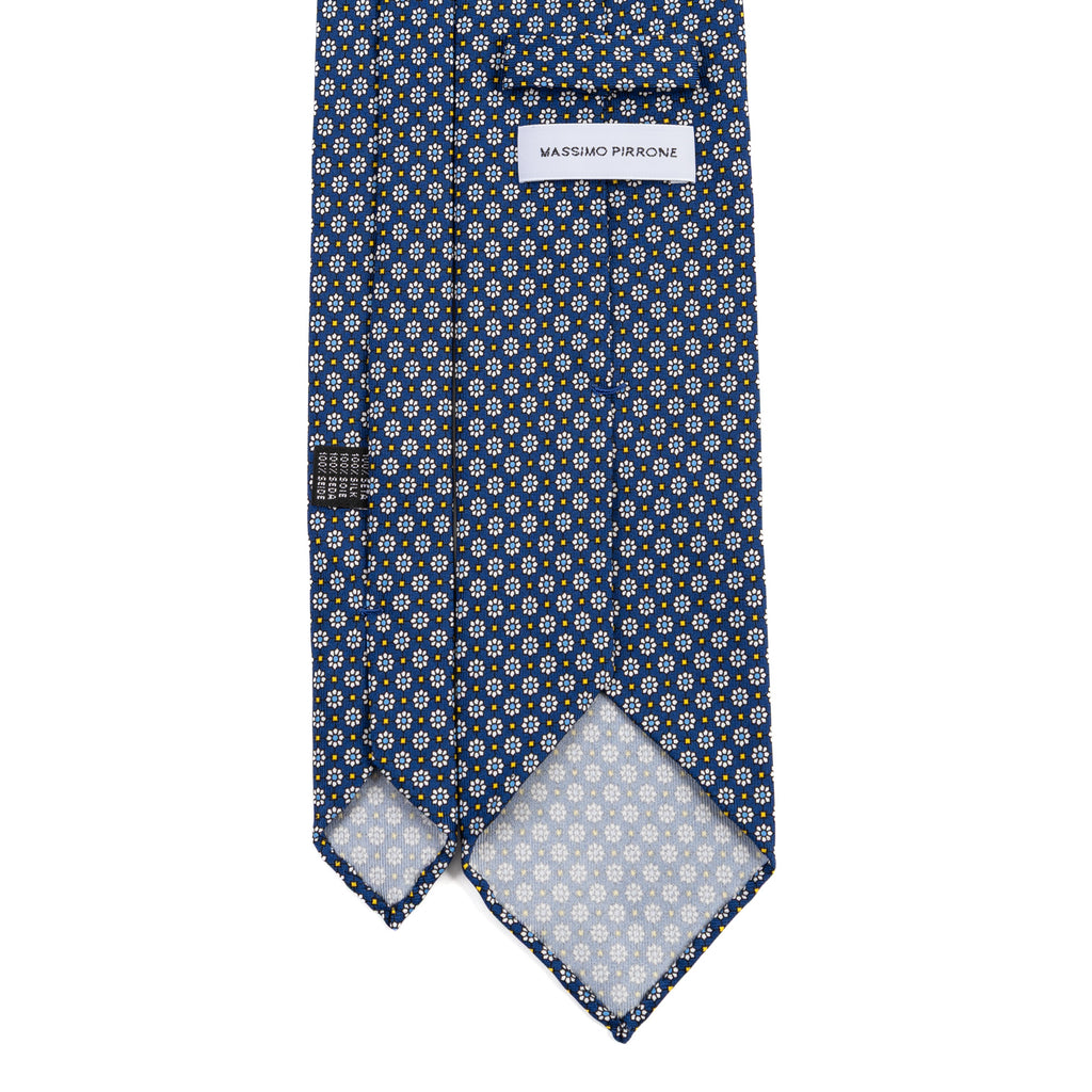 3 FOLD TIE UNLINED  - PURE SILK -  HANDMADE IN ITALY