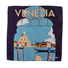 Silk Pocket Square Venezia hand stiched edges
