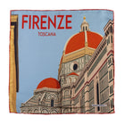 Silk Pocket Square Firenze hand stiched edges