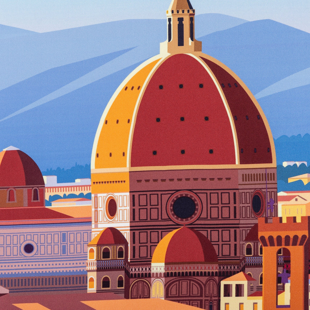 Silk Pocket Square Firenze hand stiched edges