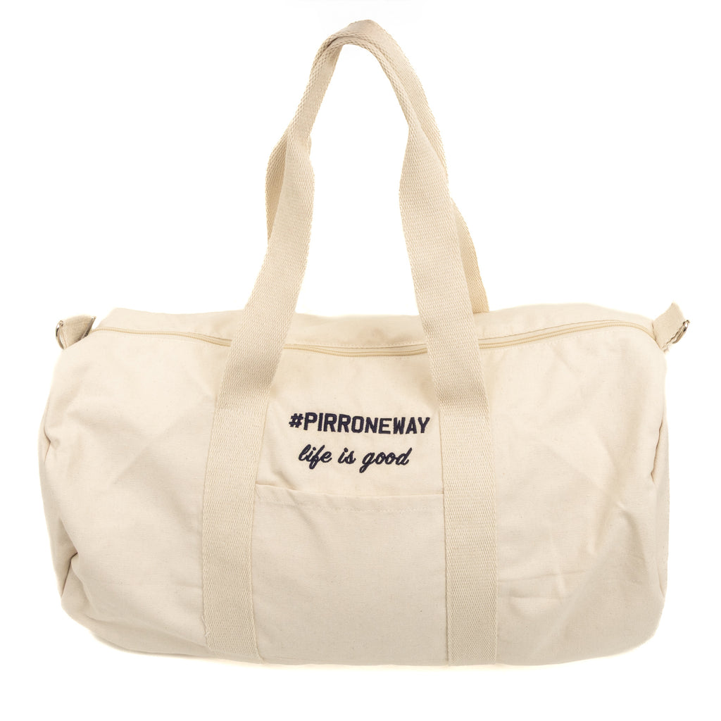 #PIRRONEWAY KEEPALL BAG – LIFE IS GOOD