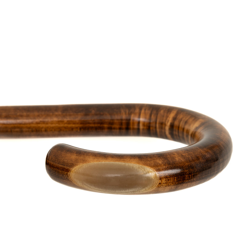 Handmade umbrella with One-Piece Wooden Handle