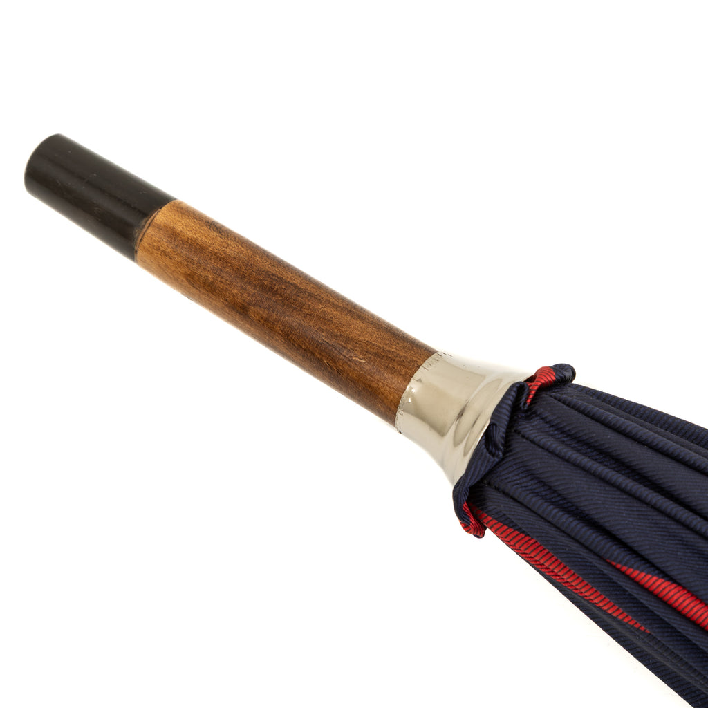 Handmade umbrella with One-Piece Wooden Handle