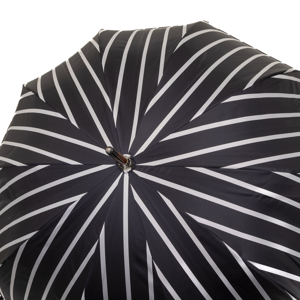 Handmade umbrella with One-Piece Wooden Handle