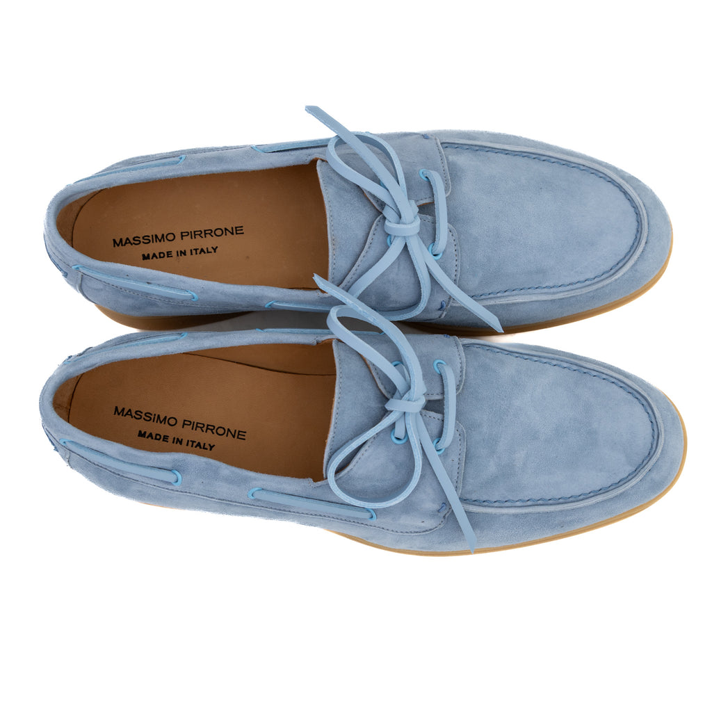 Shoes -  scarpe azzurro ISOLA - Made in Italy