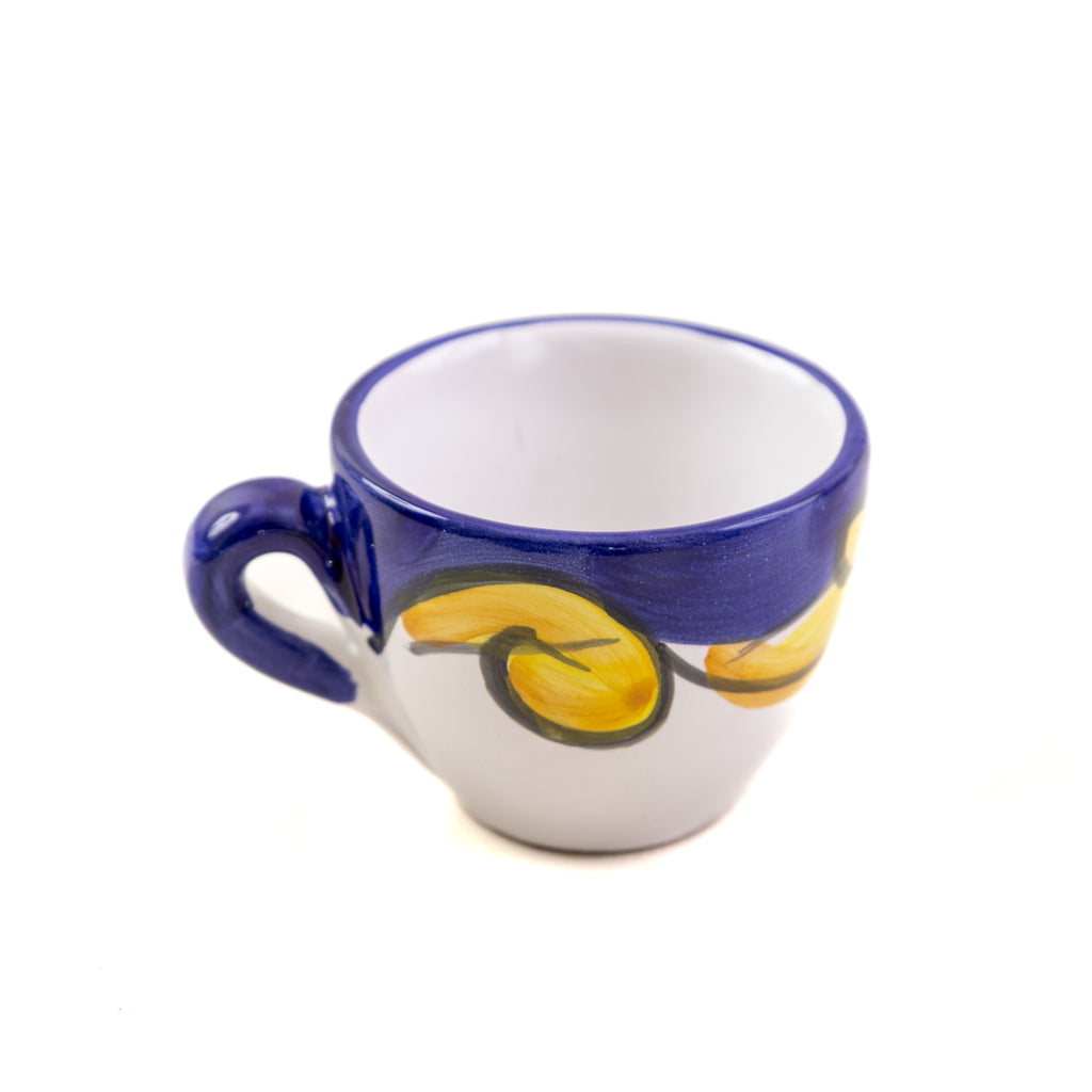 Pirroneway coffee Ristretto cup blu Riviera Salento