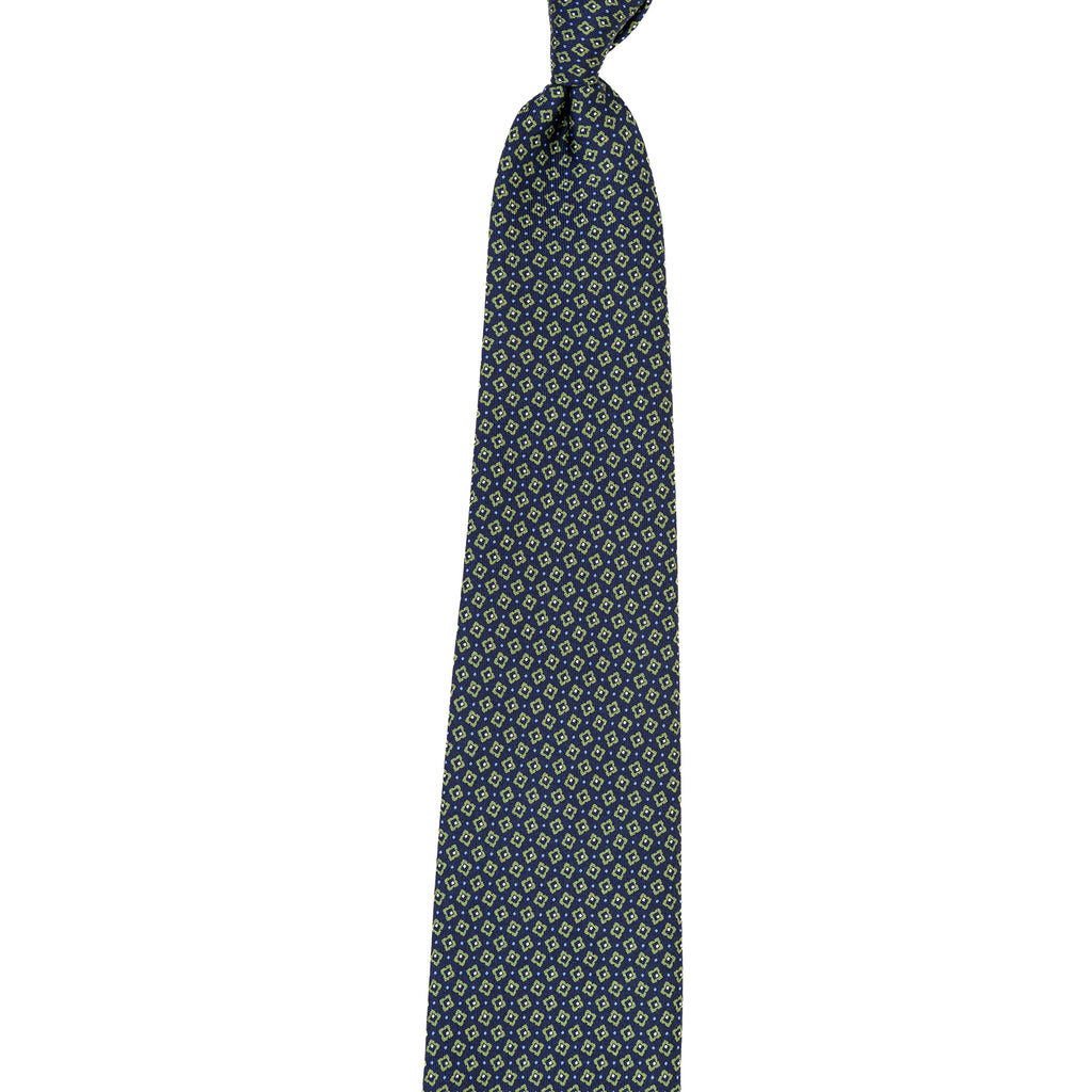 3 FOLD TIE UNLINED PURE SILK -  HANDMADE IN ITALY