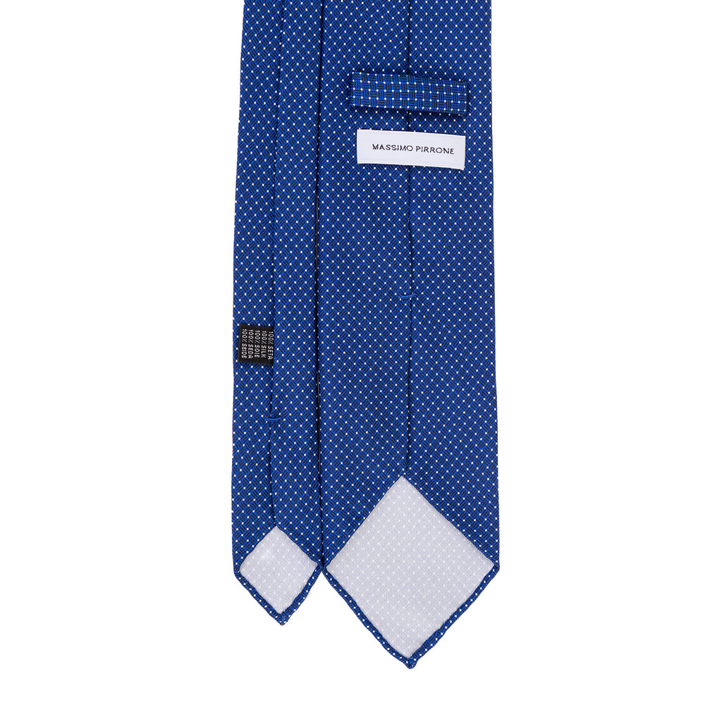 3 FOLD TIE UNLINED - PURE SILK -  HANDMADE IN ITALY