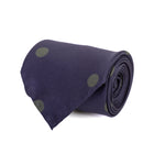 3 FOLD TIE UNLINED - PURE SILK -  HANDMADE IN ITALY
