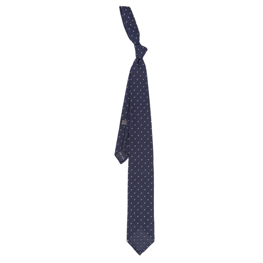 3 FOLD TIE UNLINED GRENADINE - PURE SILK -  HANDMADE IN ITALY