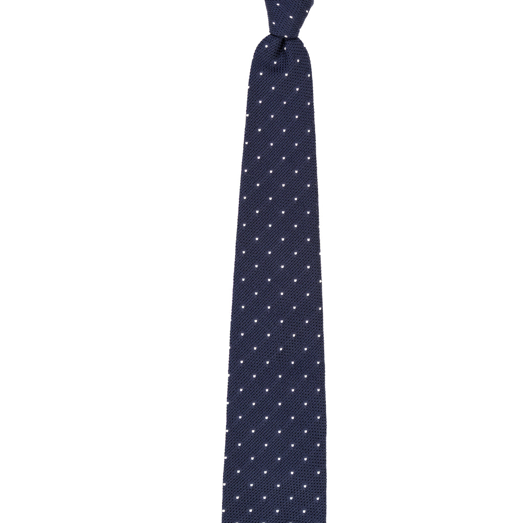 3 FOLD TIE UNLINED GRENADINE - PURE SILK -  HANDMADE IN ITALY