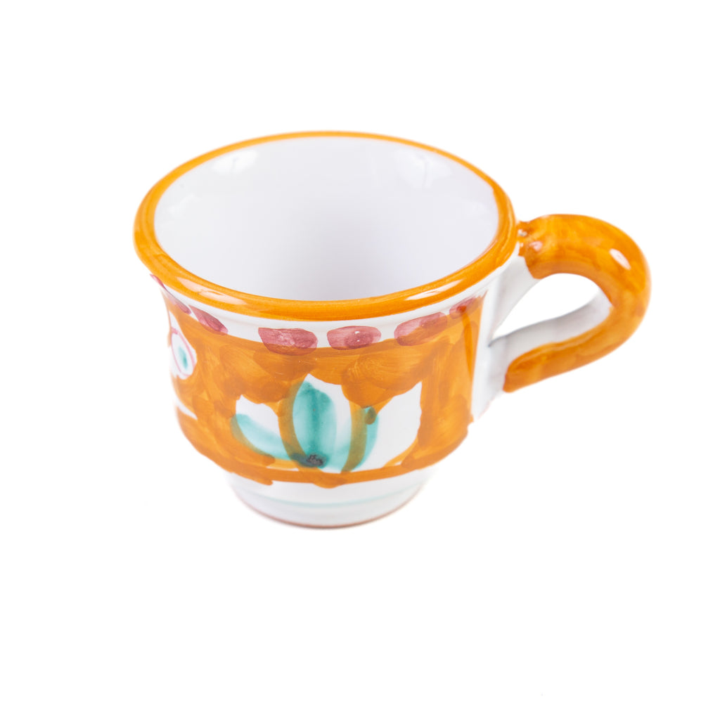 Coffee cup for ristretto arancio salento