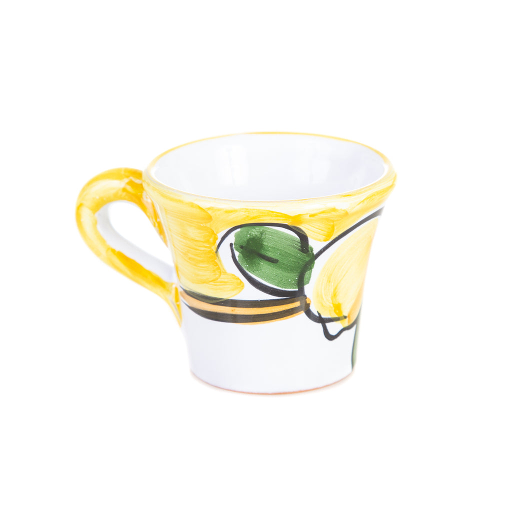Coffee cup for ristretto  Giallo Miele Calabria