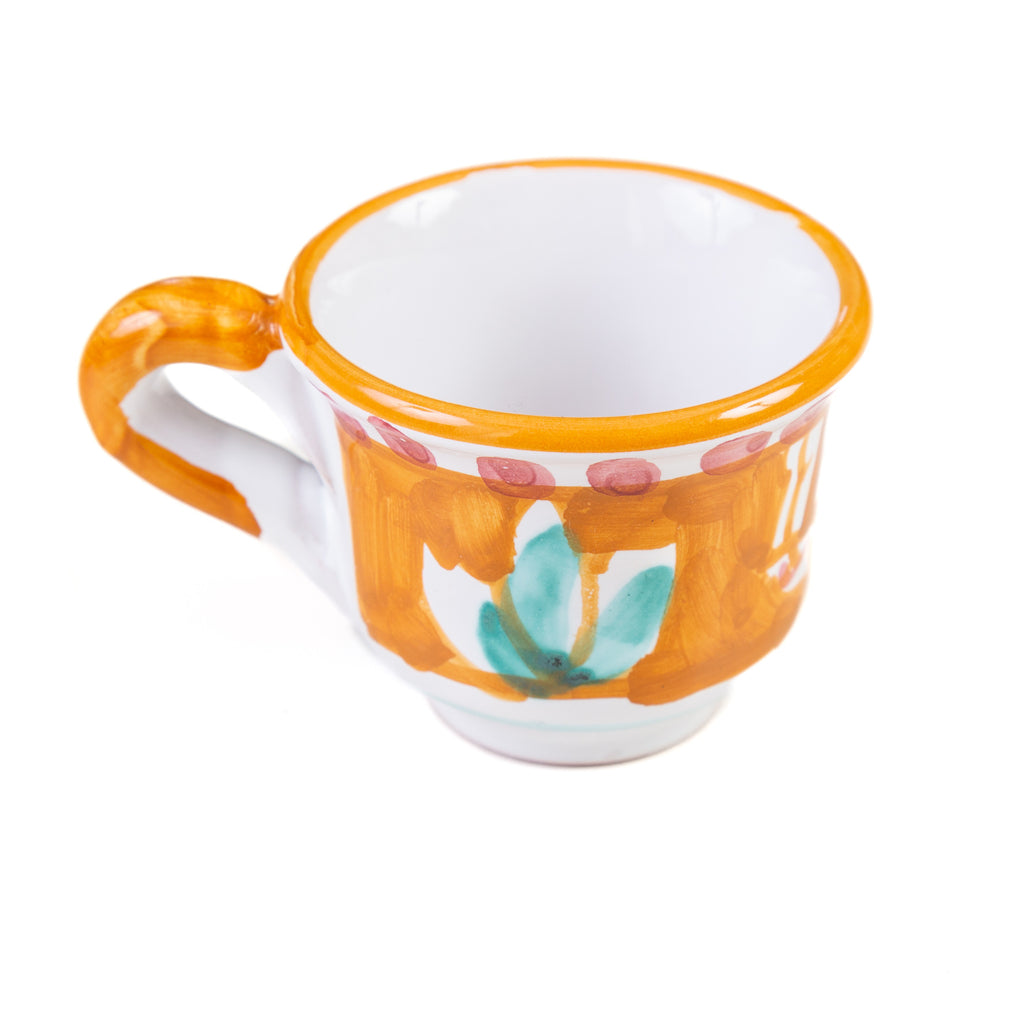 Coffee cup for ristretto arancio salento