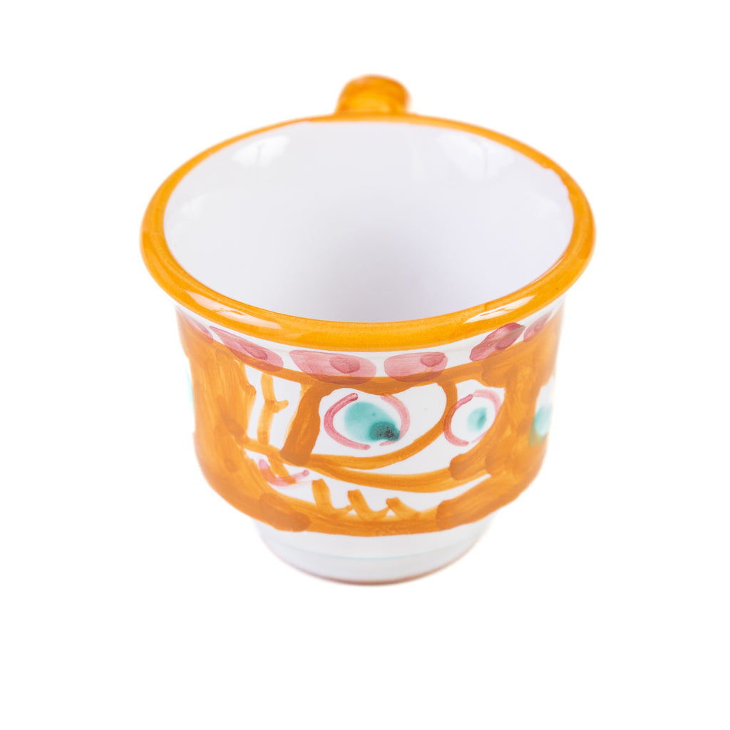Coffee cup for ristretto arancio salento