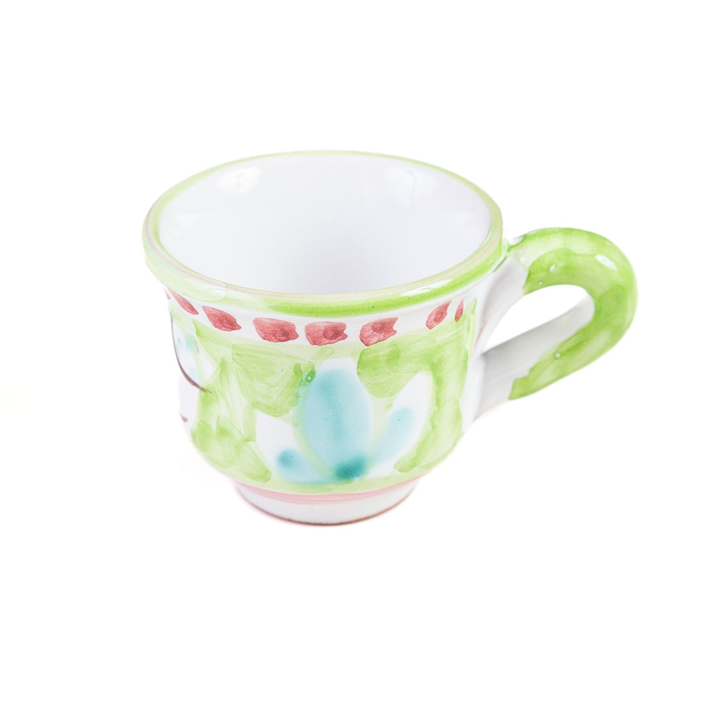 Coffee cup for ristretto verde mela del Salento