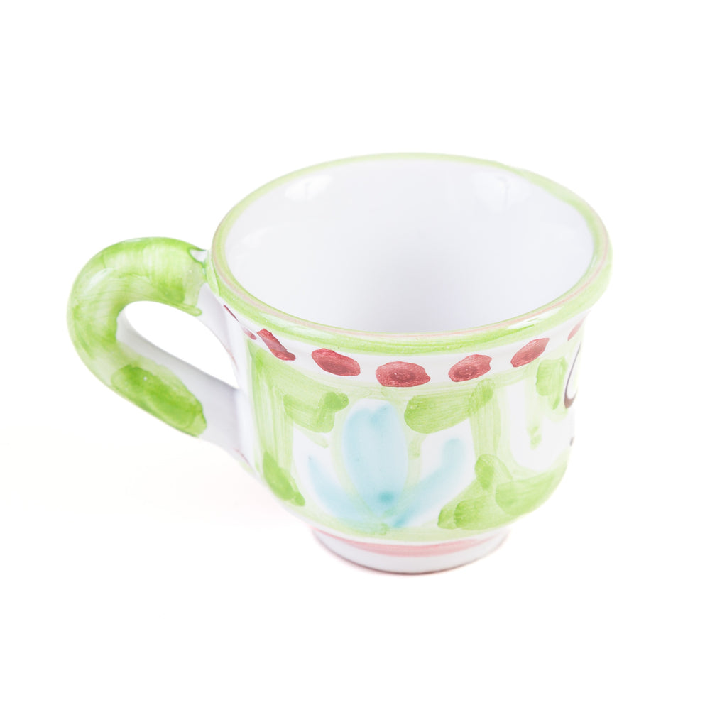 Coffee cup for ristretto verde mela del Salento