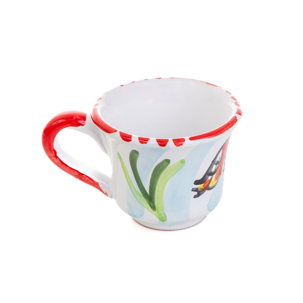 Coffee cup for ristretto gambero rosso Gallipoli