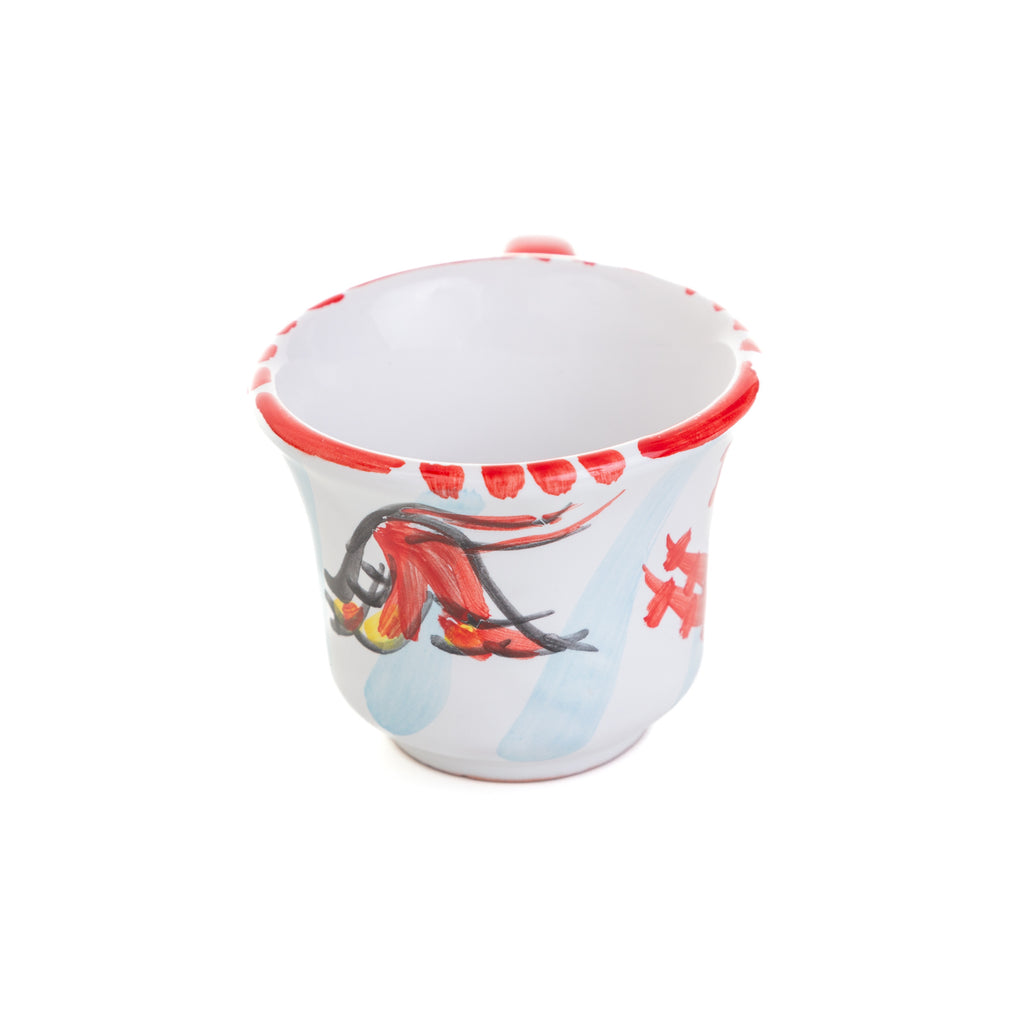 Coffee cup for ristretto gambero rosso Gallipoli